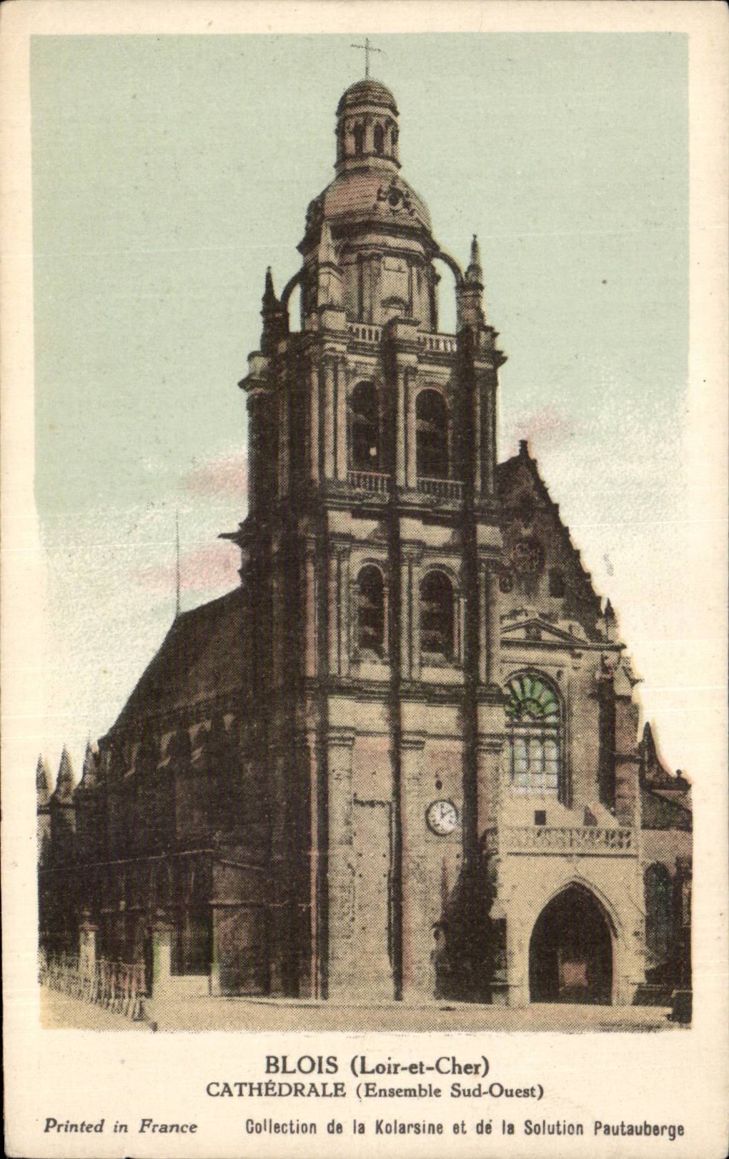 CPA Blois Cathedrale