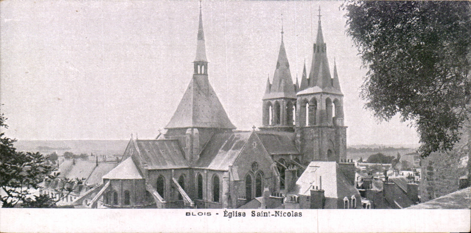 CPA Blois Eglise Saint Nicolas