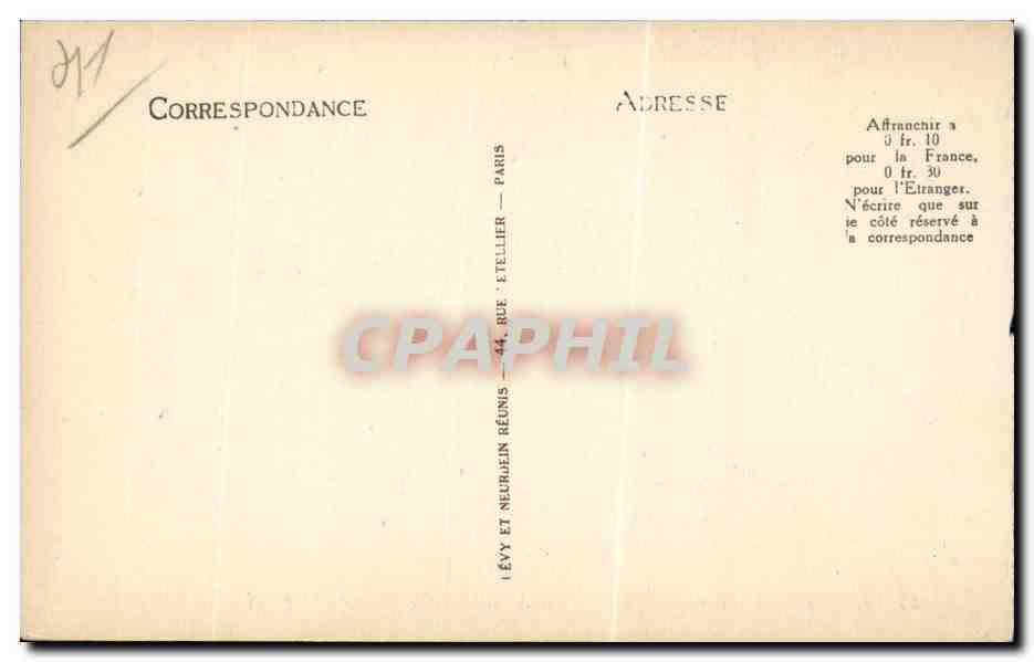 CPA Blois Le chateau Le musee Assassinat du Duc de Guise — Verso