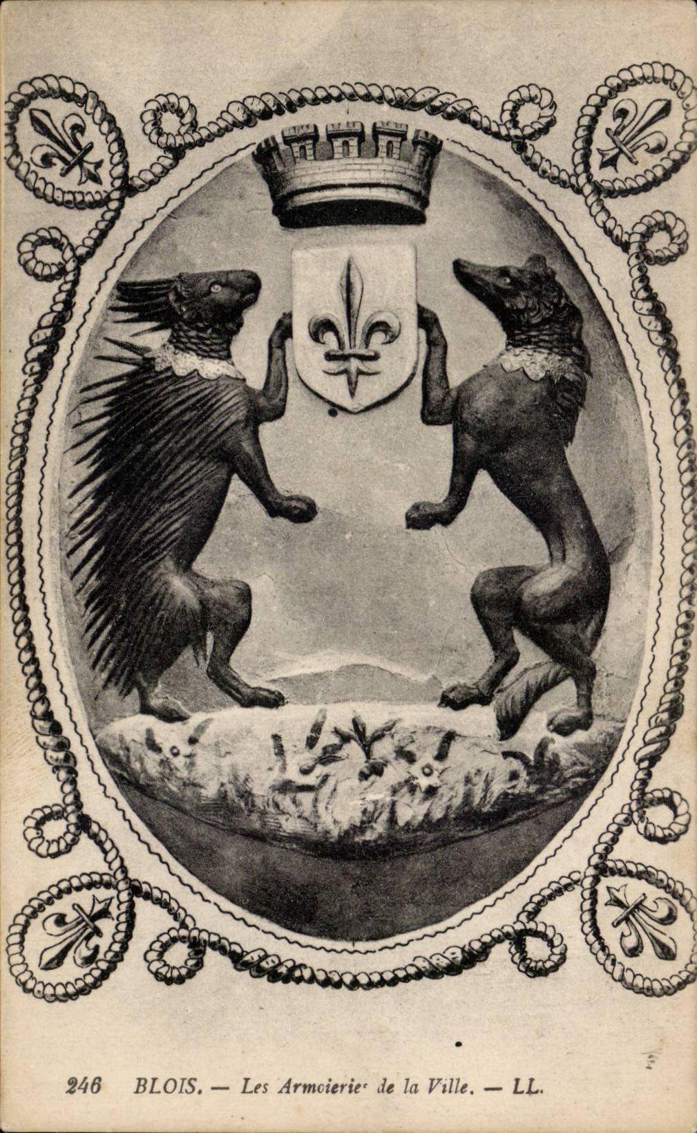 Blois — Les Armoiries de la Ville — LL. n° 246