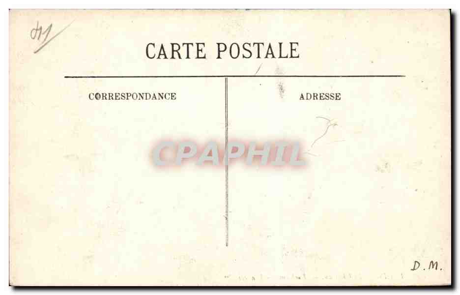 CPA Blois Le chateau Embleme de Francois 1er — Verso