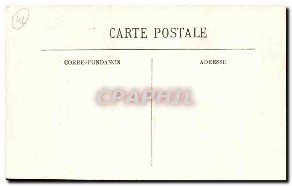 Chaumont-sur-Loire — Le Château — Portrait de Diane de Poitiers — S.G. n°25 — Verso