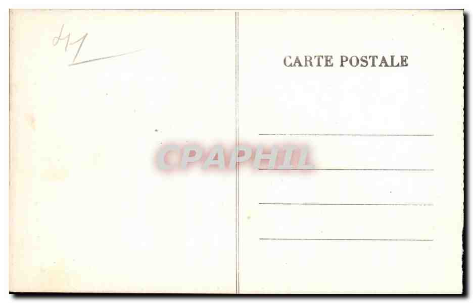 CPA Saint Aignan sur Cher L'eglise Cote Est — Rückseite
