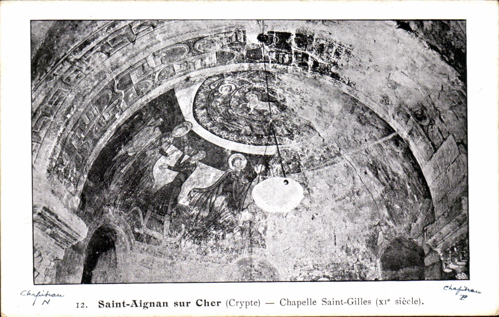 Saint-Aignan sur Cher — Crypte — Chapelle Saint-Gilles (XIe siècle) — Chafikhan