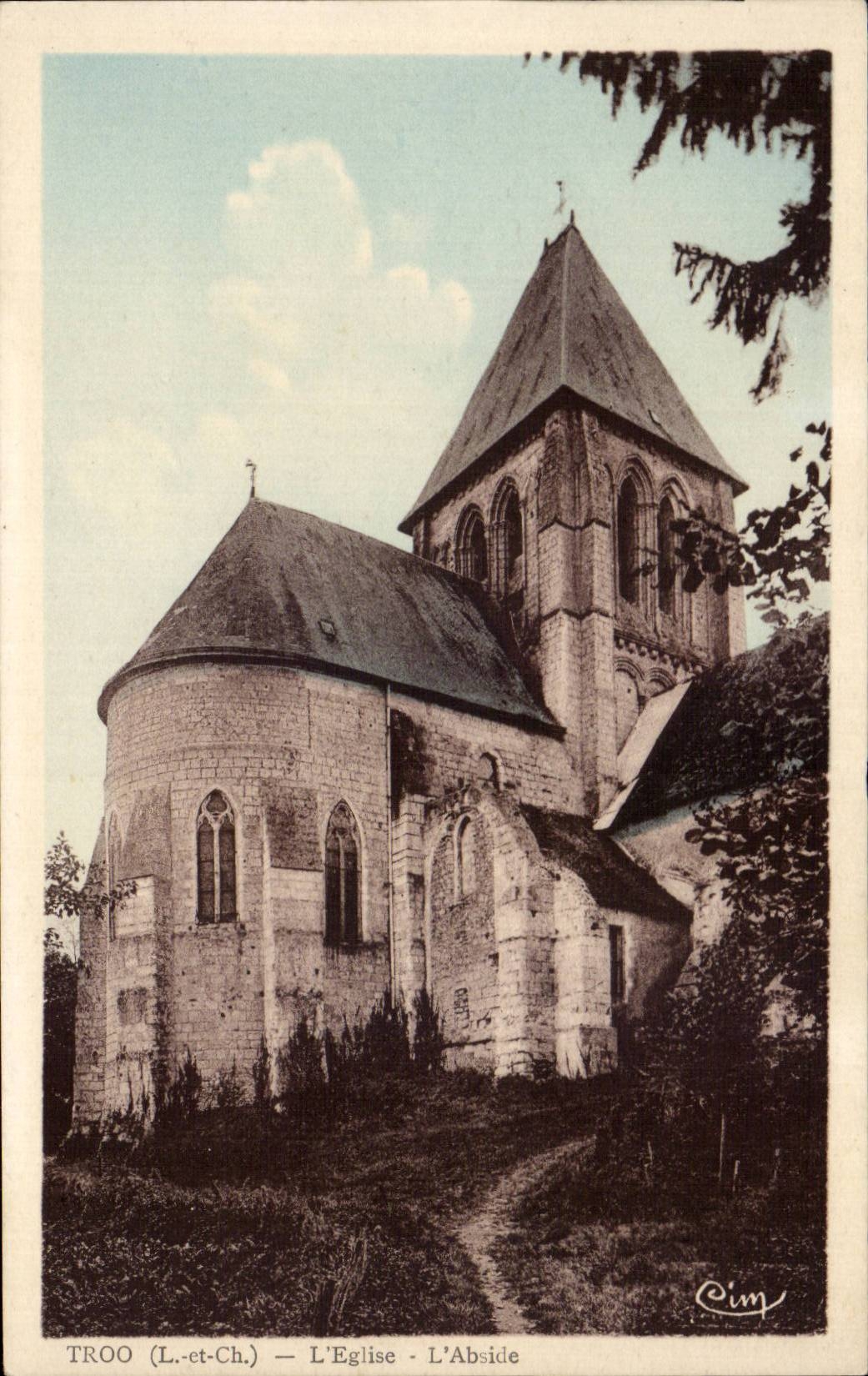 Troo (L.-ct-Ch.) — L'Église — L'Abside