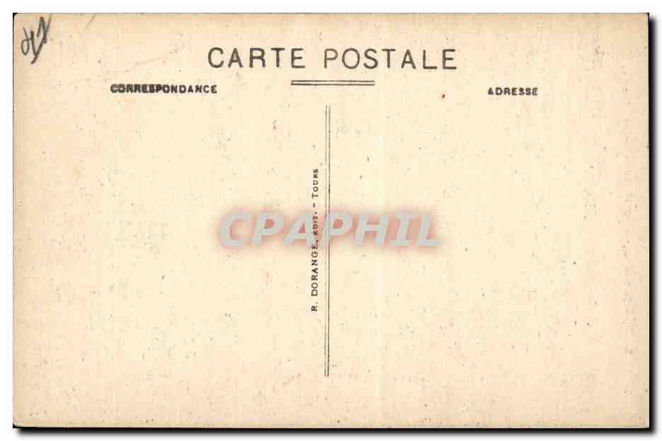 CPA Troo L'eglise et le chateau — Rückseite