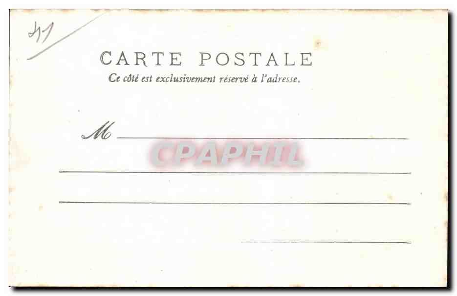 CPA Vendome Stalles de la Trinite Le fabricant de chandelles — Rückseite