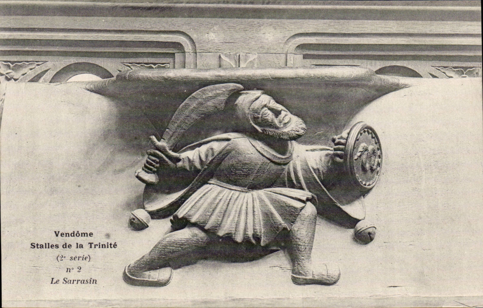CPA Vendome Stalles de la Trinite Le sarrasin