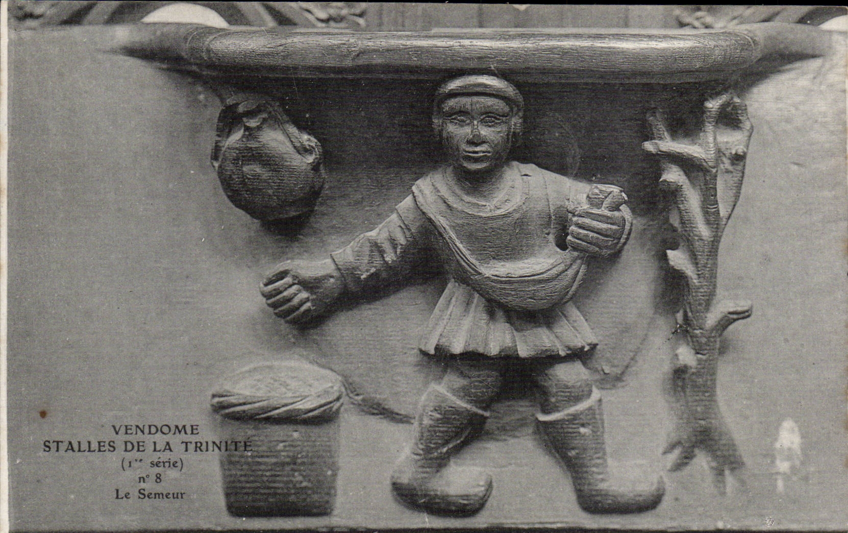 CPA Vendome Stalles de la Trinite Le semeur
