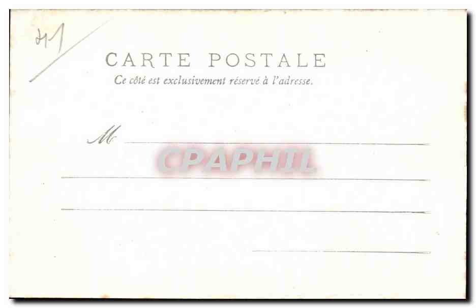 CPA Vendome Stalles de la Trinite Les vendangeurs — Rückseite
