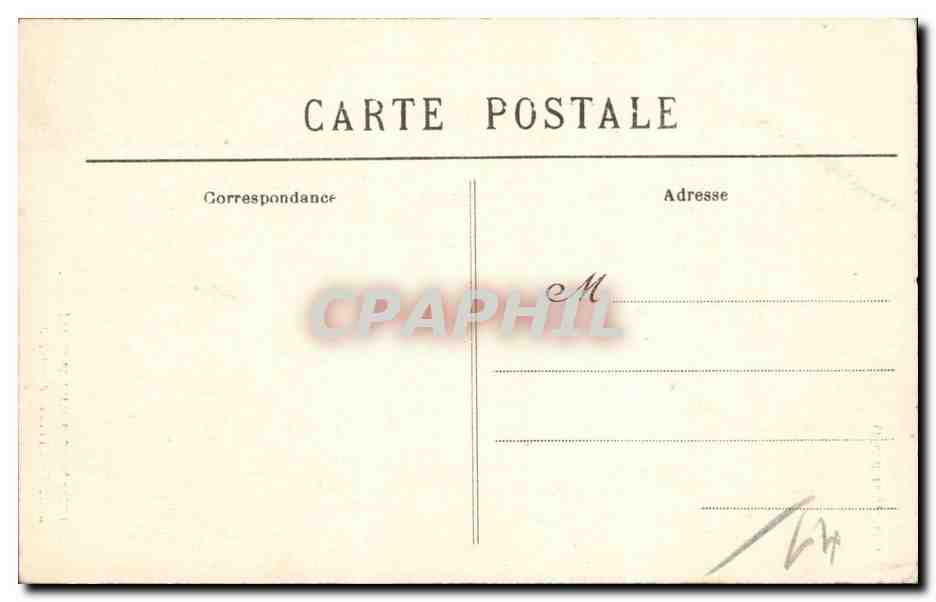 Château de SELLES-sur-CHER — Fossés et Porte d'entrée, Côté Est — Éditeur : Cliché A. Lardy, 81 — Achterkant