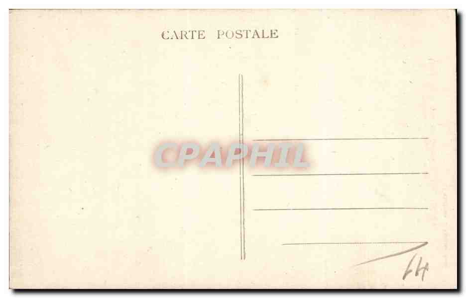 CPA Fougeres sur Bievre Porte de la salle des gardes du vieux chateau — Rückseite