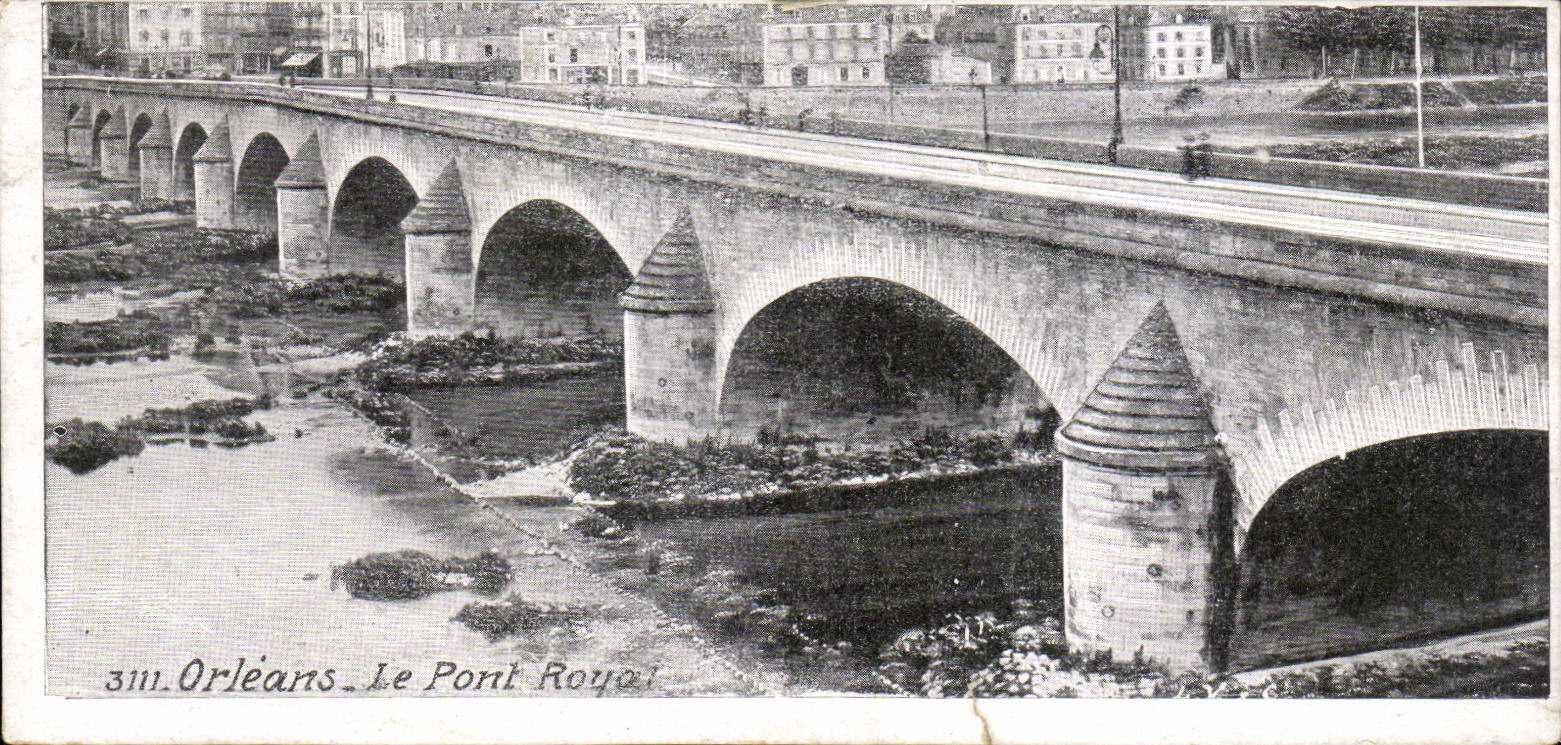 CPA Orleans Le pont royal