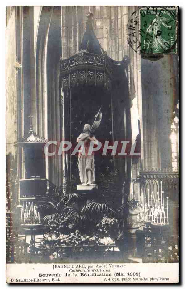 Jeanne d'Arc — Souvenir de la béatification — D. Saudinos-Ritouret, Edil.