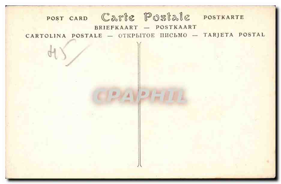 Jeanne d'Arc — en armure — ND Pbot. n°63 — Verso