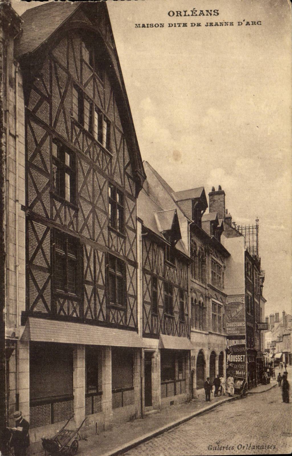 CPA Orleans Maison dite de Jeanne d'arc