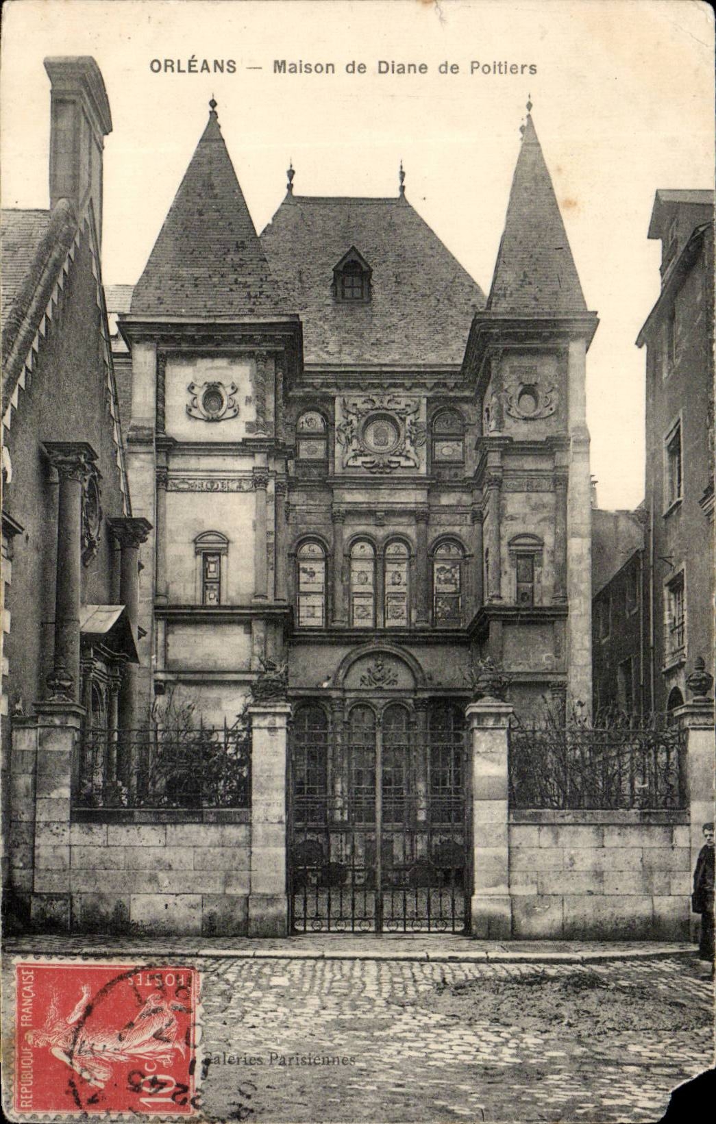 CPA Orleans Maison de Diane de Poitiers
