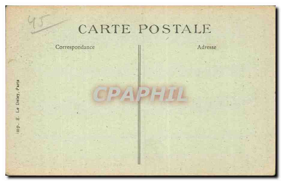 CPA Orleans Statue de Jeanne d'arc par Foyatier — Verso
