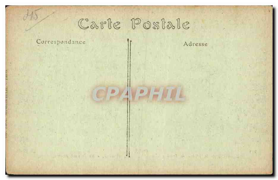 CPA Orleans Bas relief de Jeanne d'arc par Vital Dubray Le depart pour Chinon — Verso