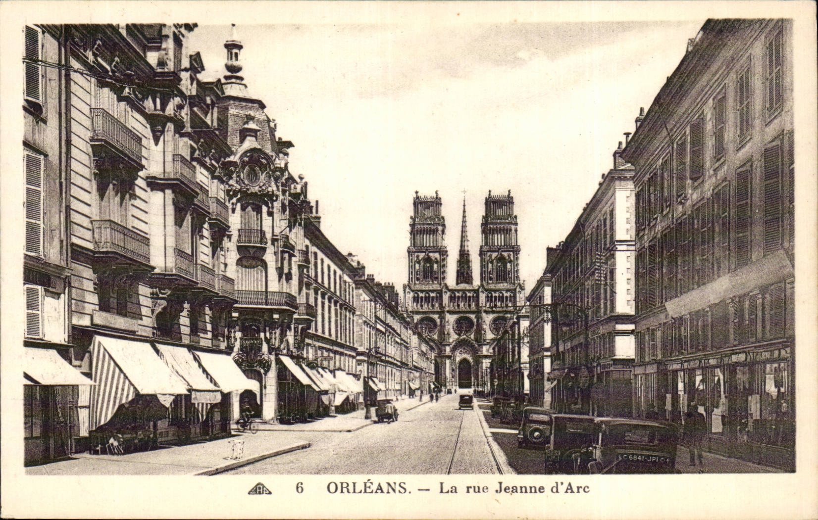 CPA Orleans La rue Jeanne d'arc