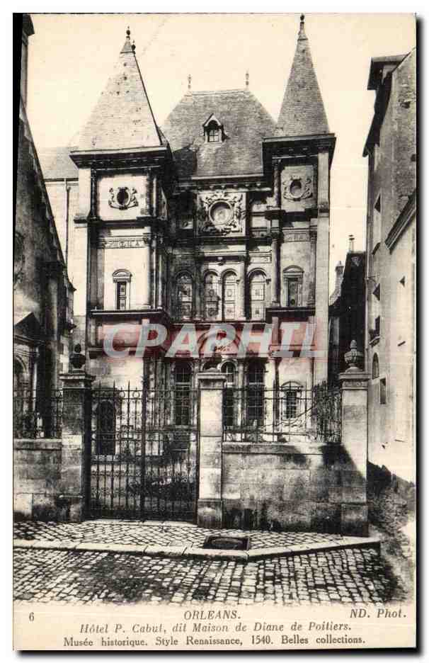 CPA Orleans Hotel P Cabut dite Maison de Poitiers 