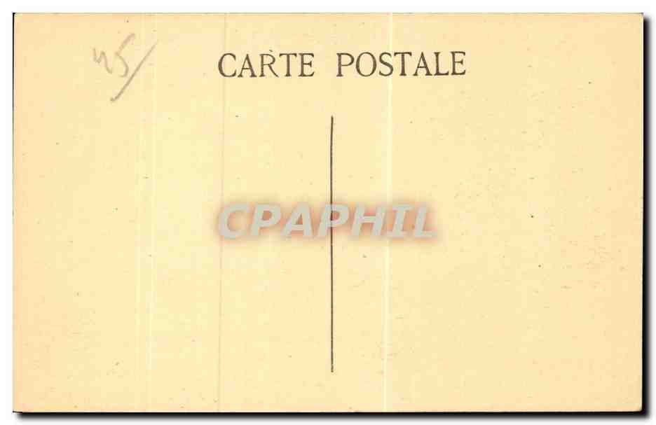 CPA Orleans Notre Dame des Miracles — Verso