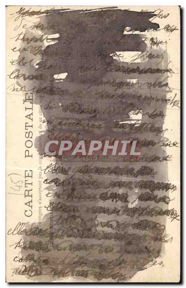 CPA Orleans Eglise Saint Marceau — Verso