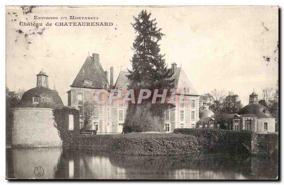 CPA Environs de Montargis Chateau de Chateaurenard