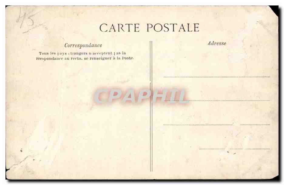 Château-Renard (Loiret) — Le Château, Façade Ouest — Gaston Pressy, n°30 — Reverso