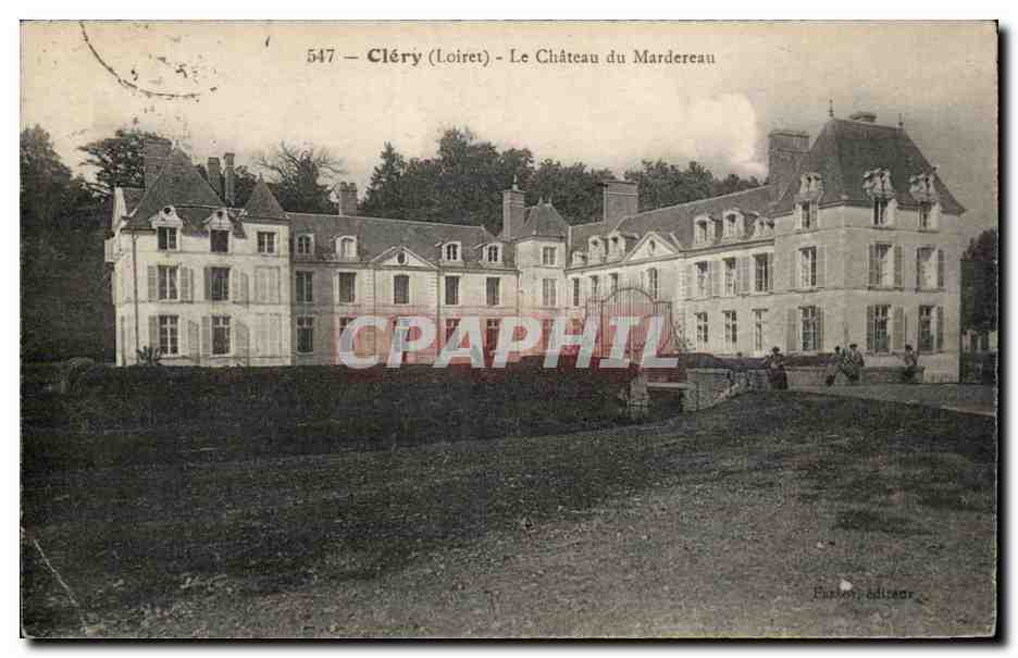CPA Clery Le chateau de Mardereau