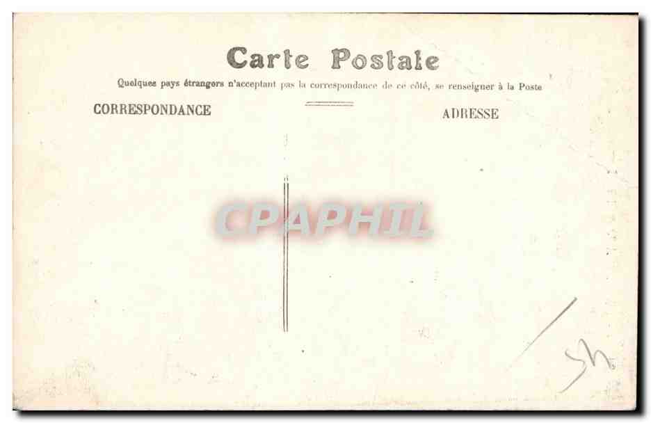 CPA Gien Interieur de l'eglise Saint louis — Verso