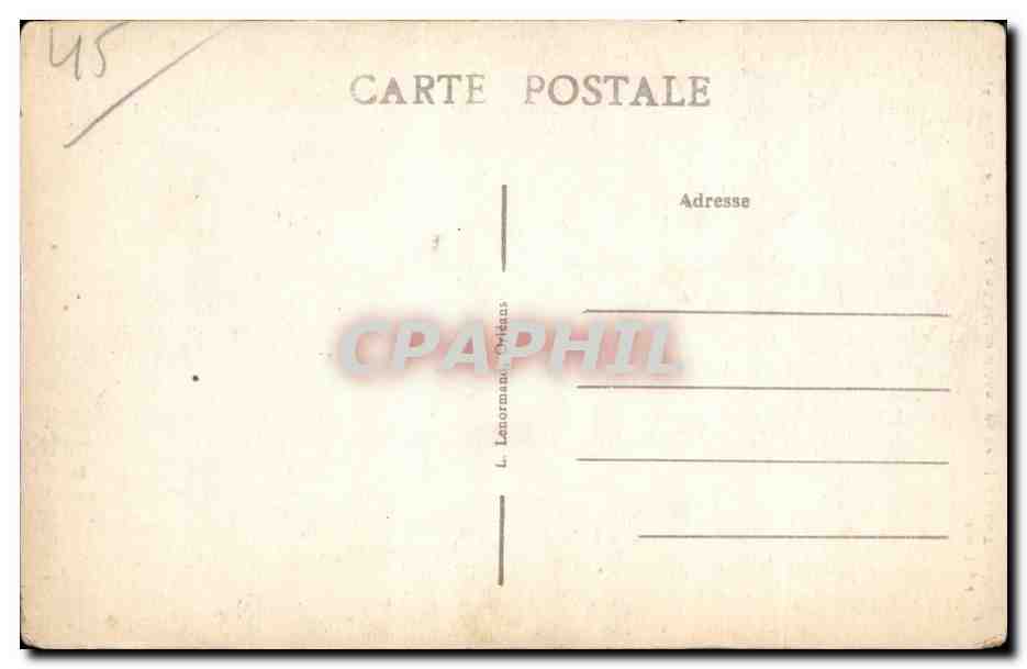 Gien (Loiret) — Ancien Château d'Anne de Beaujeu - La Tourelle — Edit. Trippe — Verso