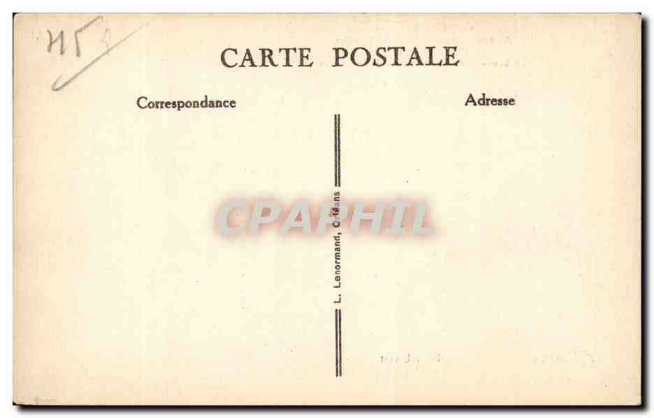 Gien (Loiret) — Ancien Château d'Anne de Beaujeu et Palais de Justice — Édition Orléans, n°21 — Verso