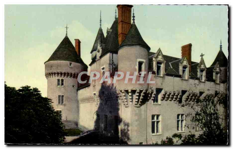 CPSM Environs de Malesherbes Le chateau de Rouville