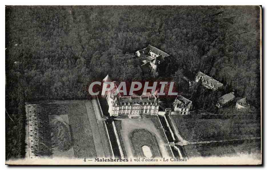 CPA Malesherbes Le chateau 
