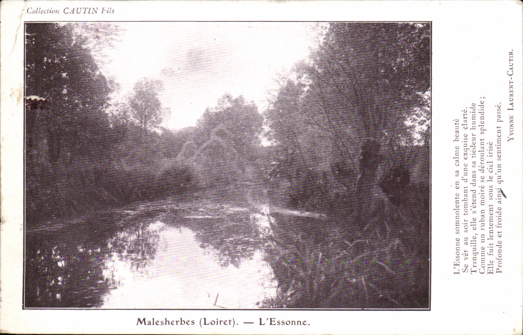 Malesherbes (Loiret) — L'Essonne — Collection CAUTIN Fils