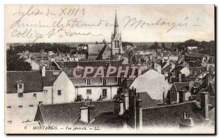 CPA Montargis Vue generale