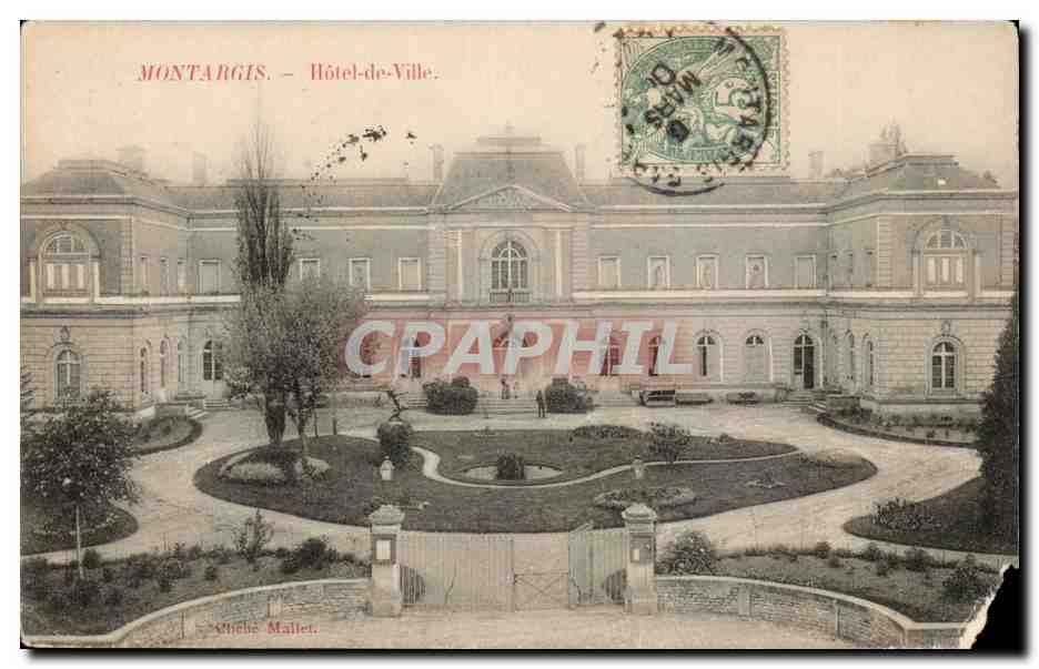 CPA Montargis Hotel de ville