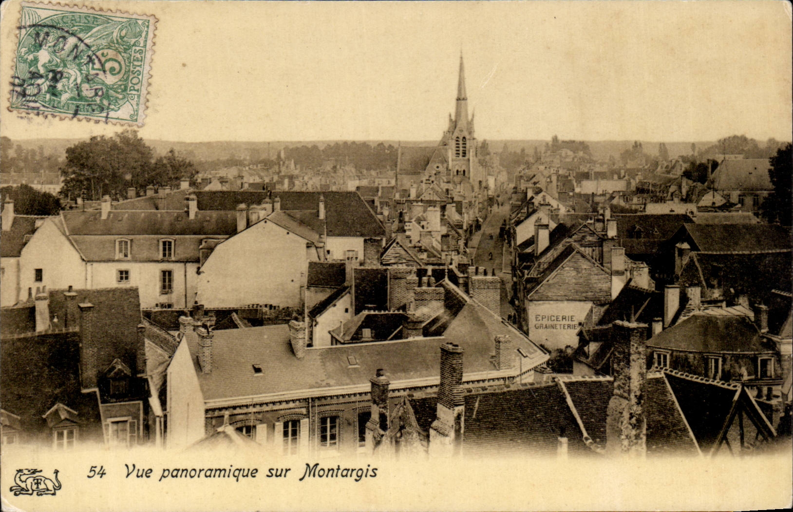 CPA Montargis Vue panoramique
