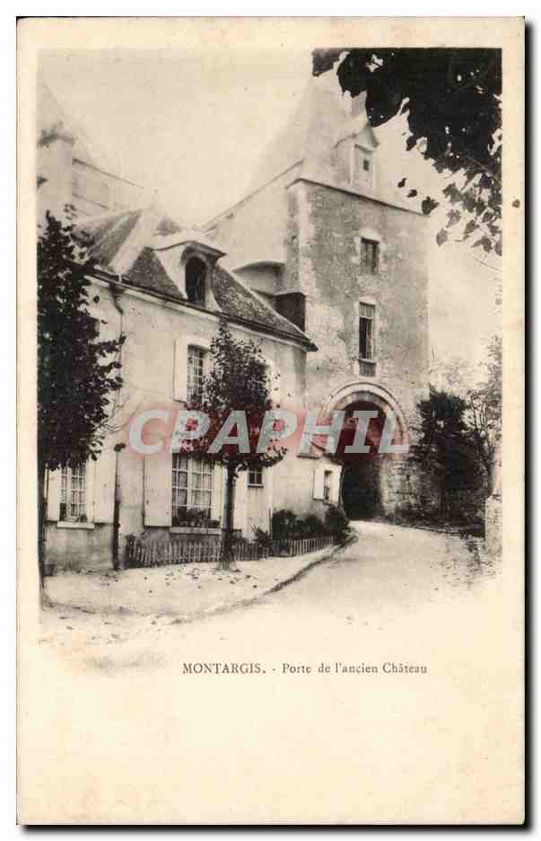 CPA Montargis Porte de l'ancien chateau