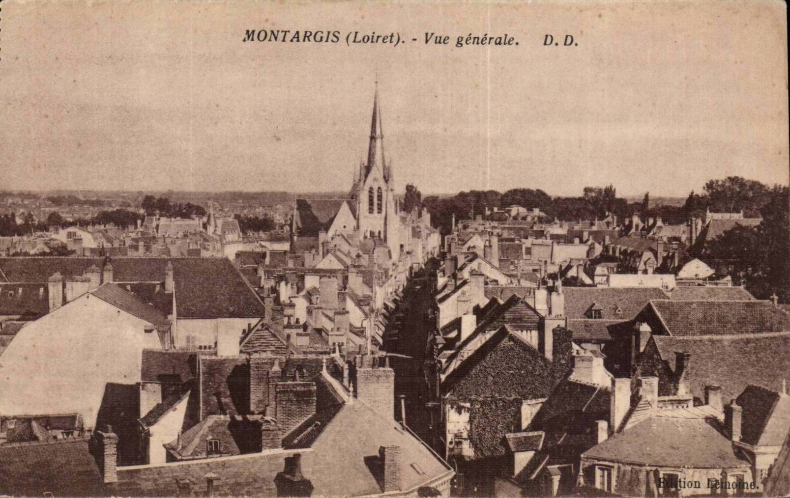 CPA Montargis Vue generale