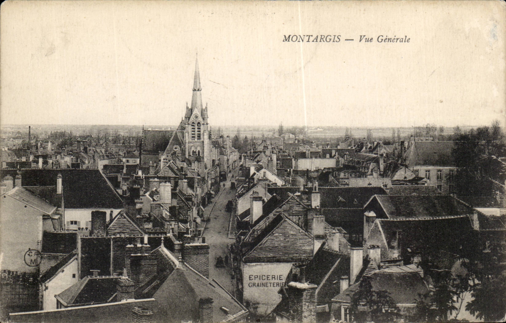 CPA Montargis Vue generale