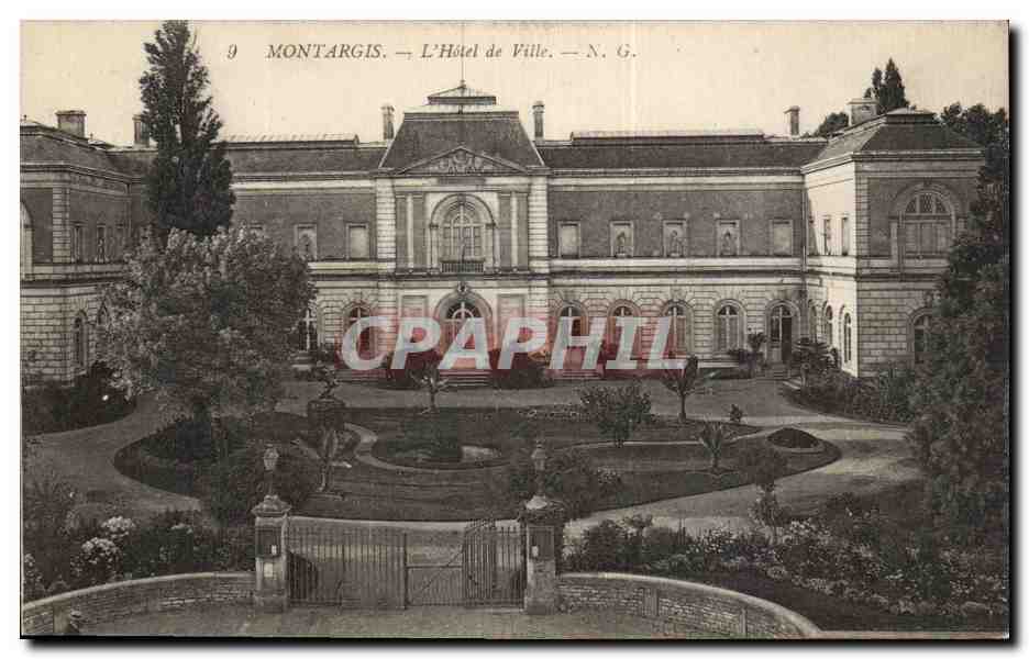 CPA Montargis L'hotel de ville