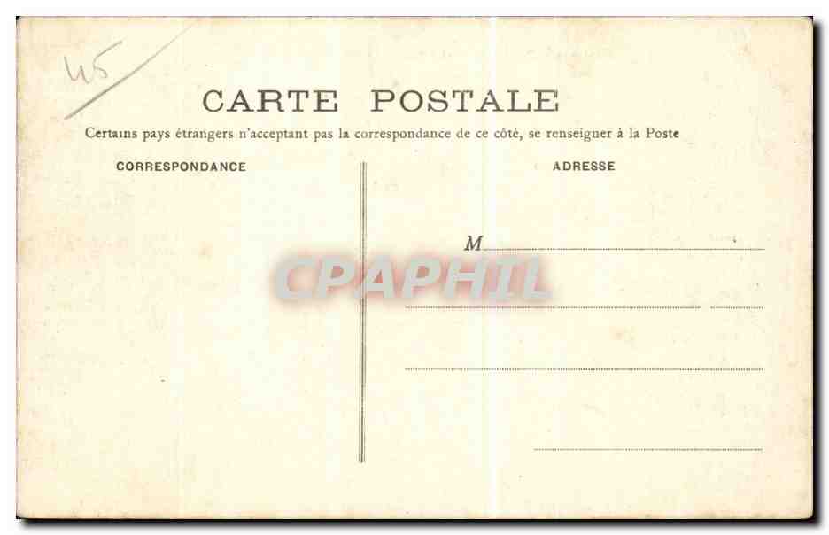 CPA Environs d'Orleans Olivet Vue sur le Loiret — Rückseite