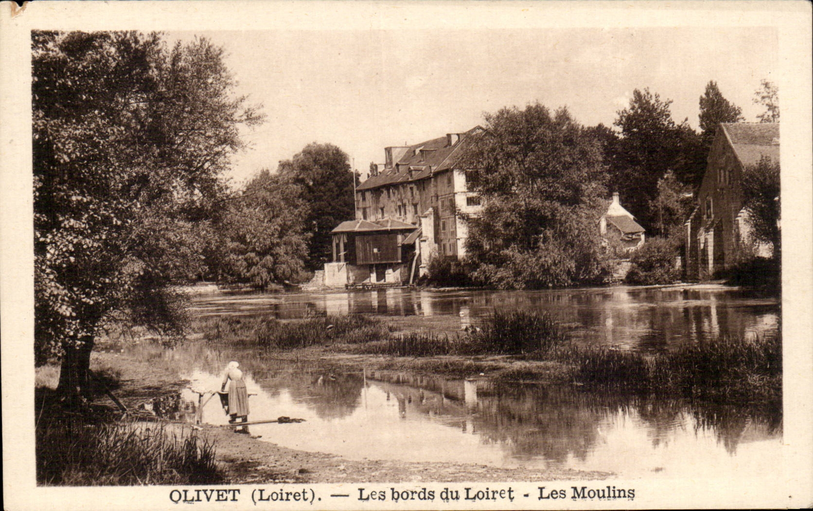 Olivet (Loiret) — Les bords du Loiret — Les Moulins