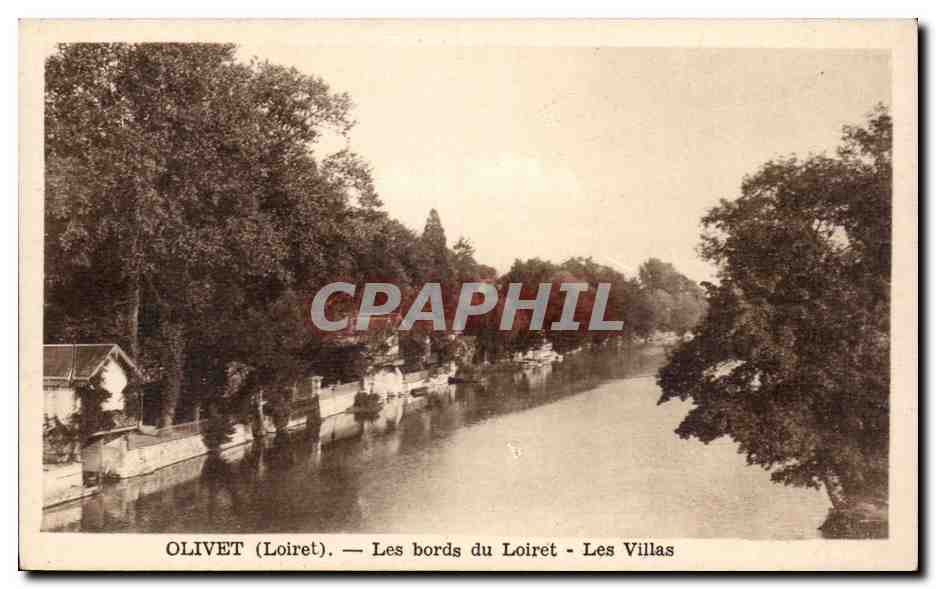 Olivet (Loiret) — Les bords du Loiret - Les Villas — L. Lenormand, Orléans