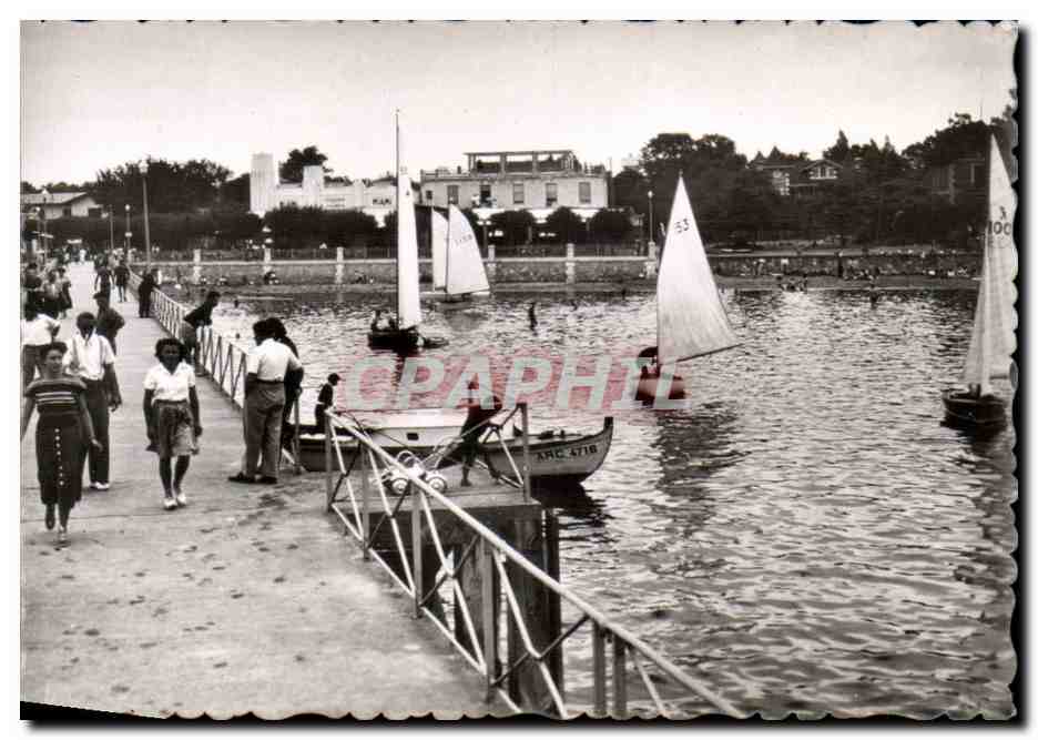 CPSM Andernos les Bains La jetee
