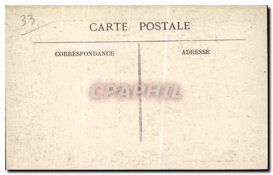 CPA Langon Vue generale sur les bords de la Garonne — Rückseite