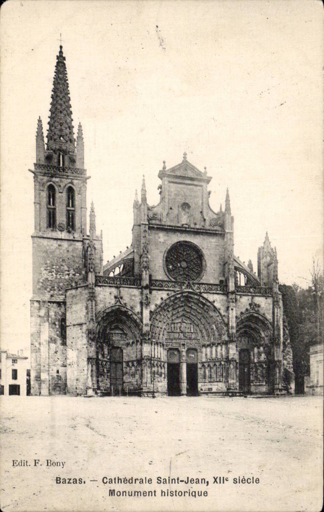 CPA Bazas Cathedrale Saint Jean 12eme