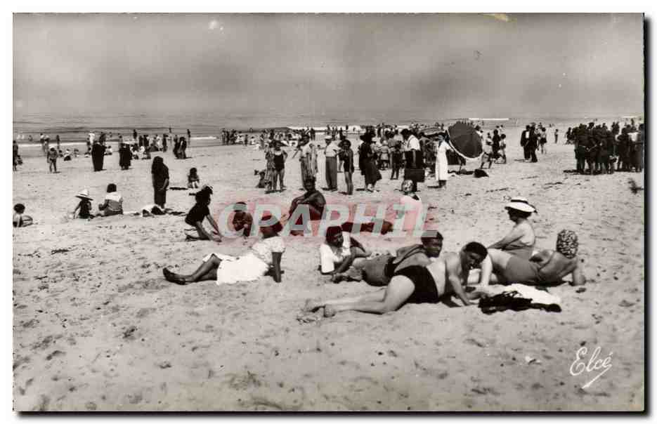 Bain de Soleil après le Bain — Lacanau-Ocean (Gironde) — Édition E. Mébiquet